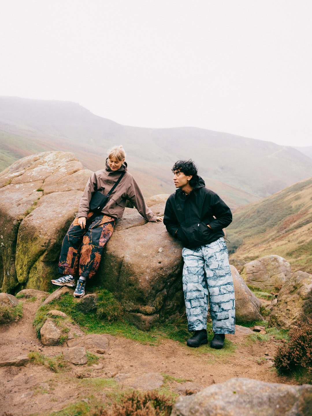 Water Resistant Atlas Pants - Blue Brick Camo
