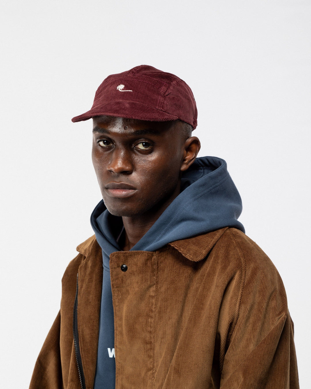 Corduroy Jay Cap - Berry