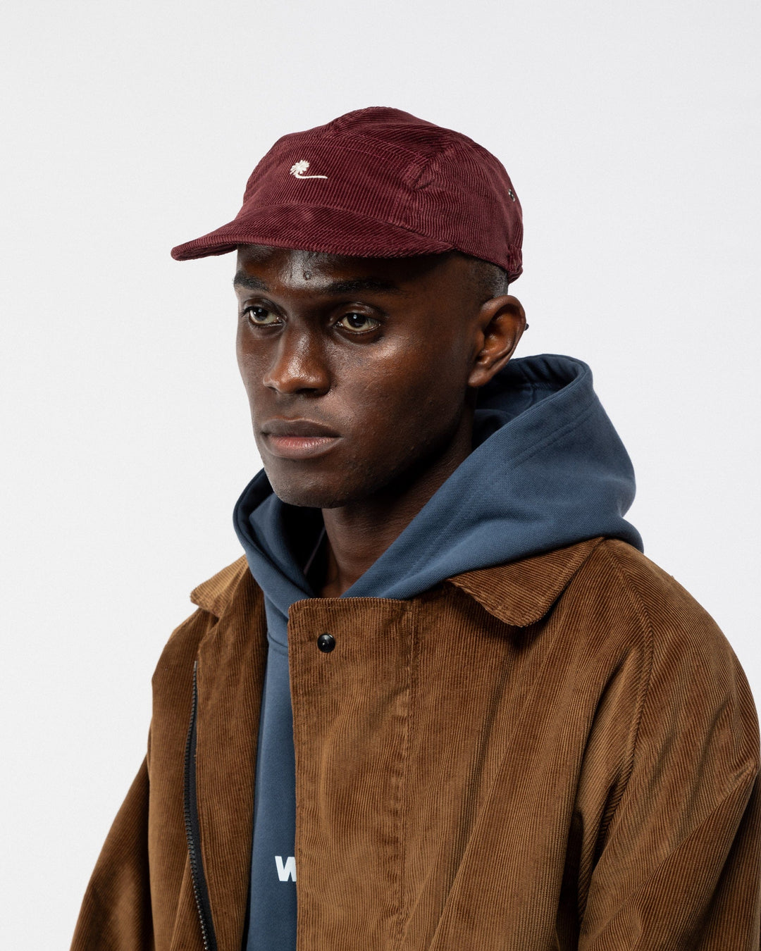 Corduroy Jay Cap - Berry