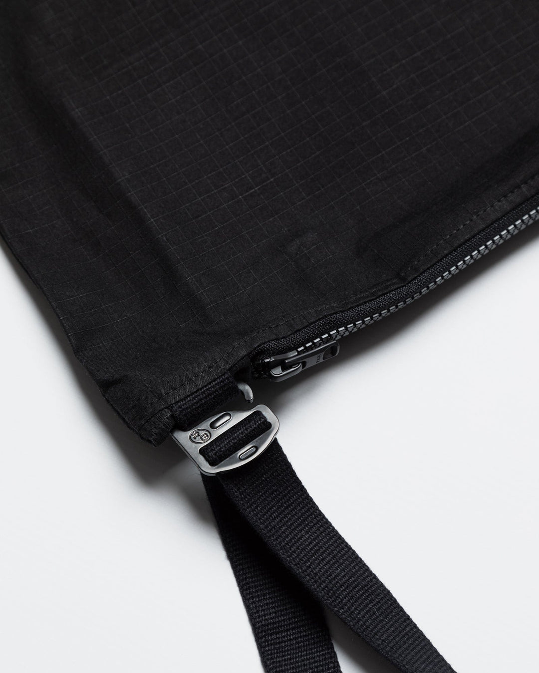 Water Resistant Messenger Bag - Black