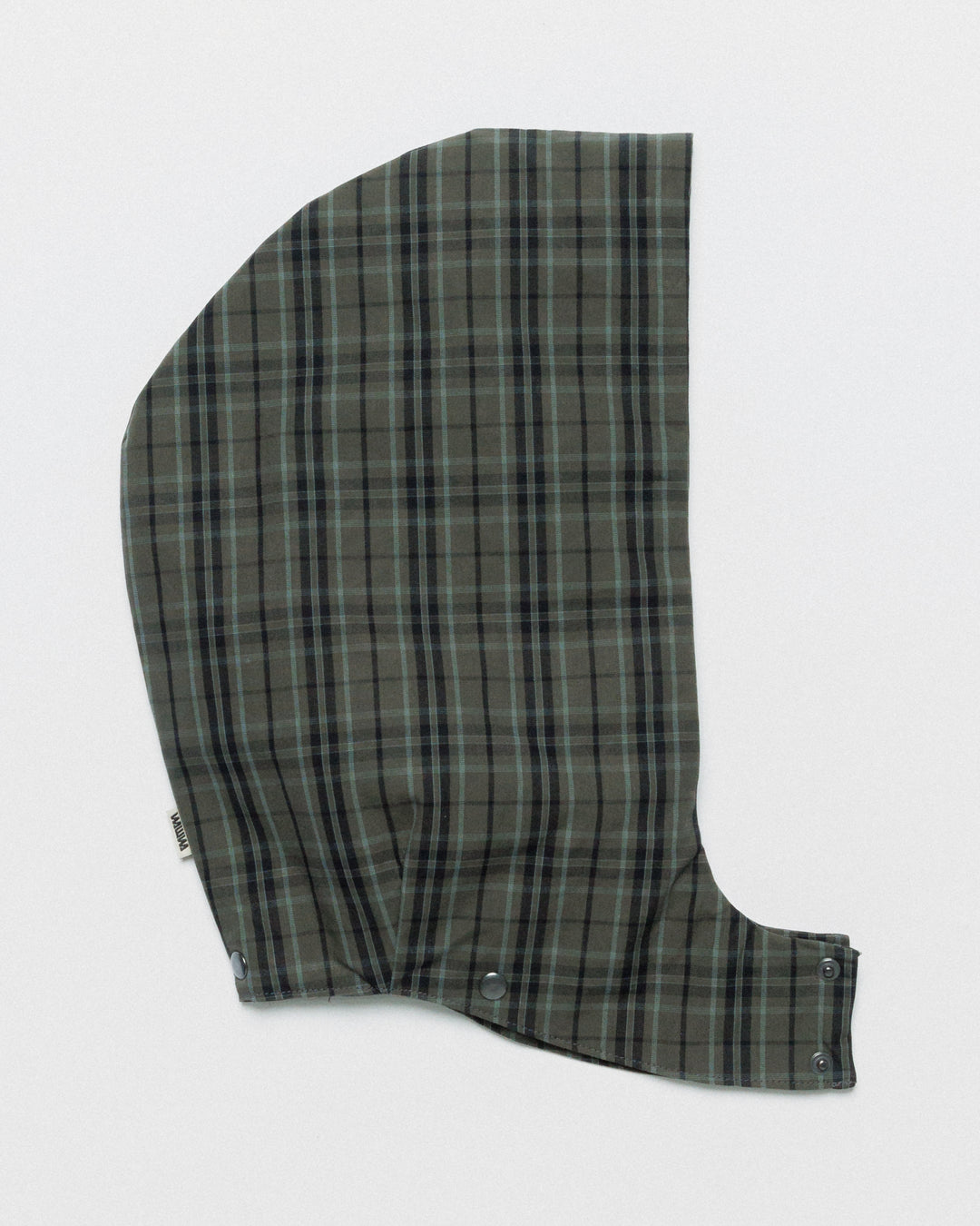 Detachable Hood - Charcoal Check
