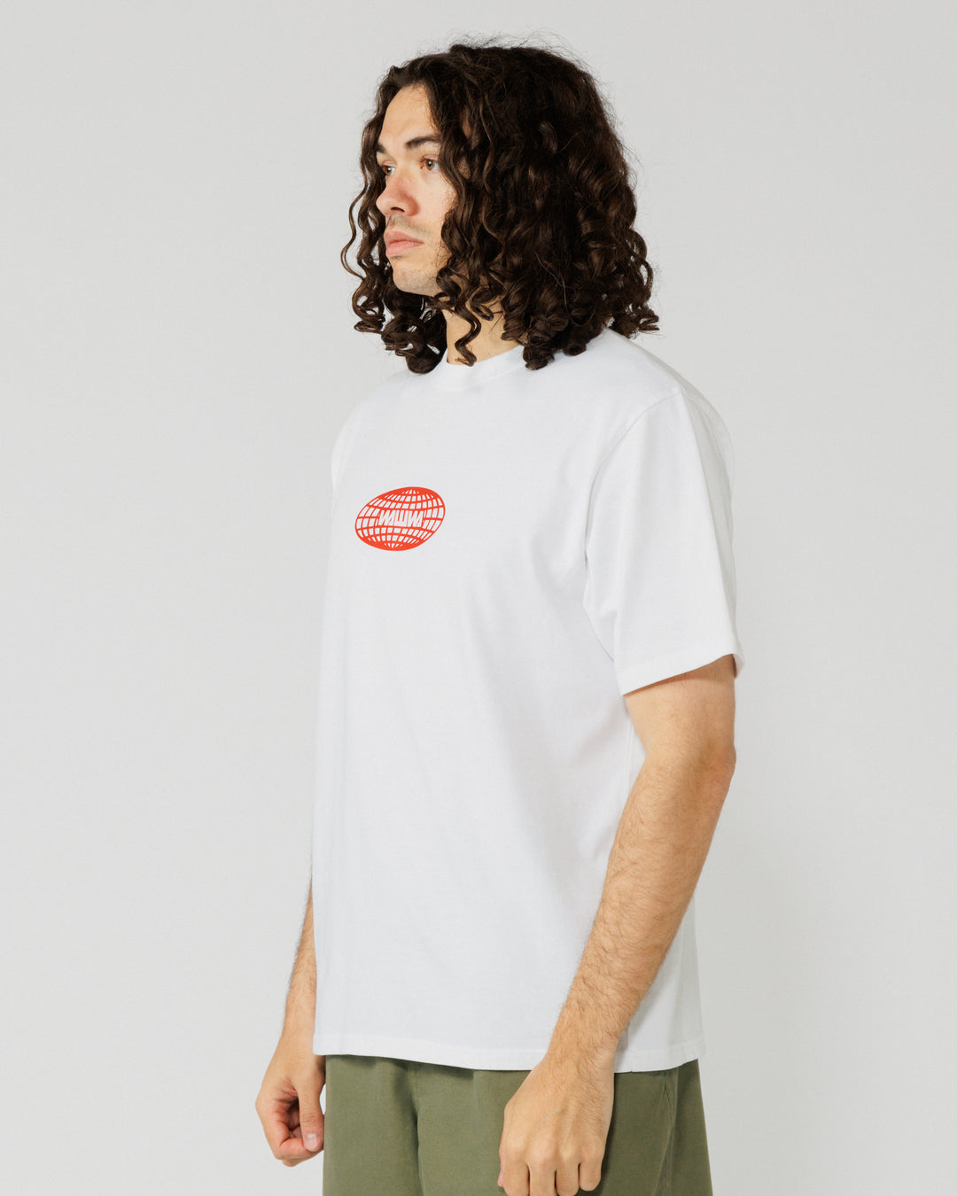 Global Logo T-Shirt - White
