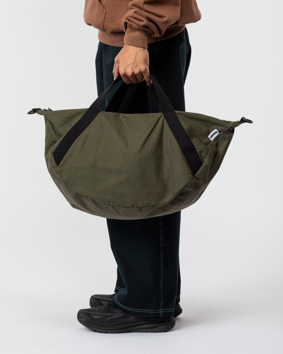 Water Resistant Duffle Bag Travel Set - Dark Olive