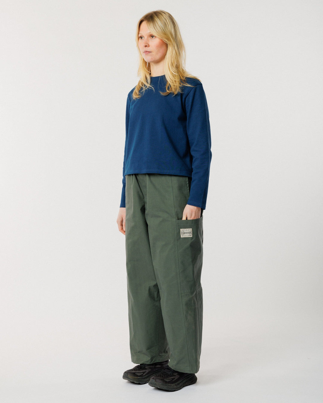 Dry Wax Studio Pant - Mineral Green