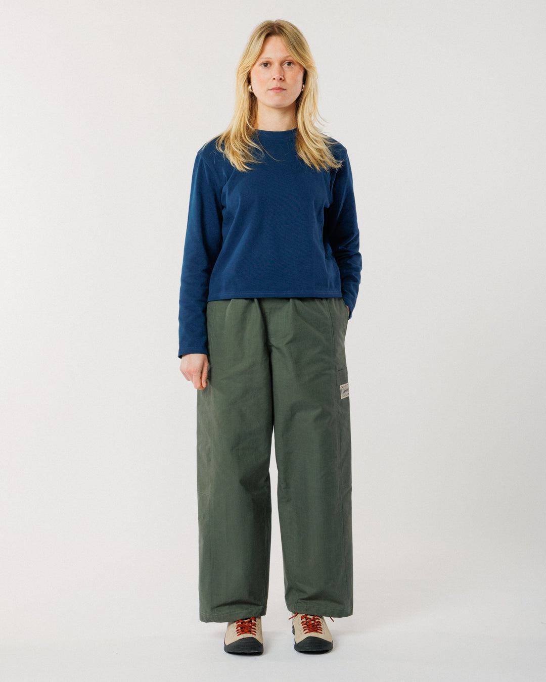 Dry Wax Studio Pant - Mineral Green