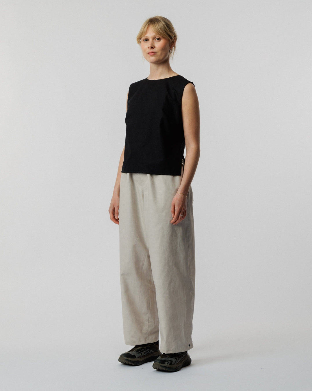 Aimee Ripstop Top - Black