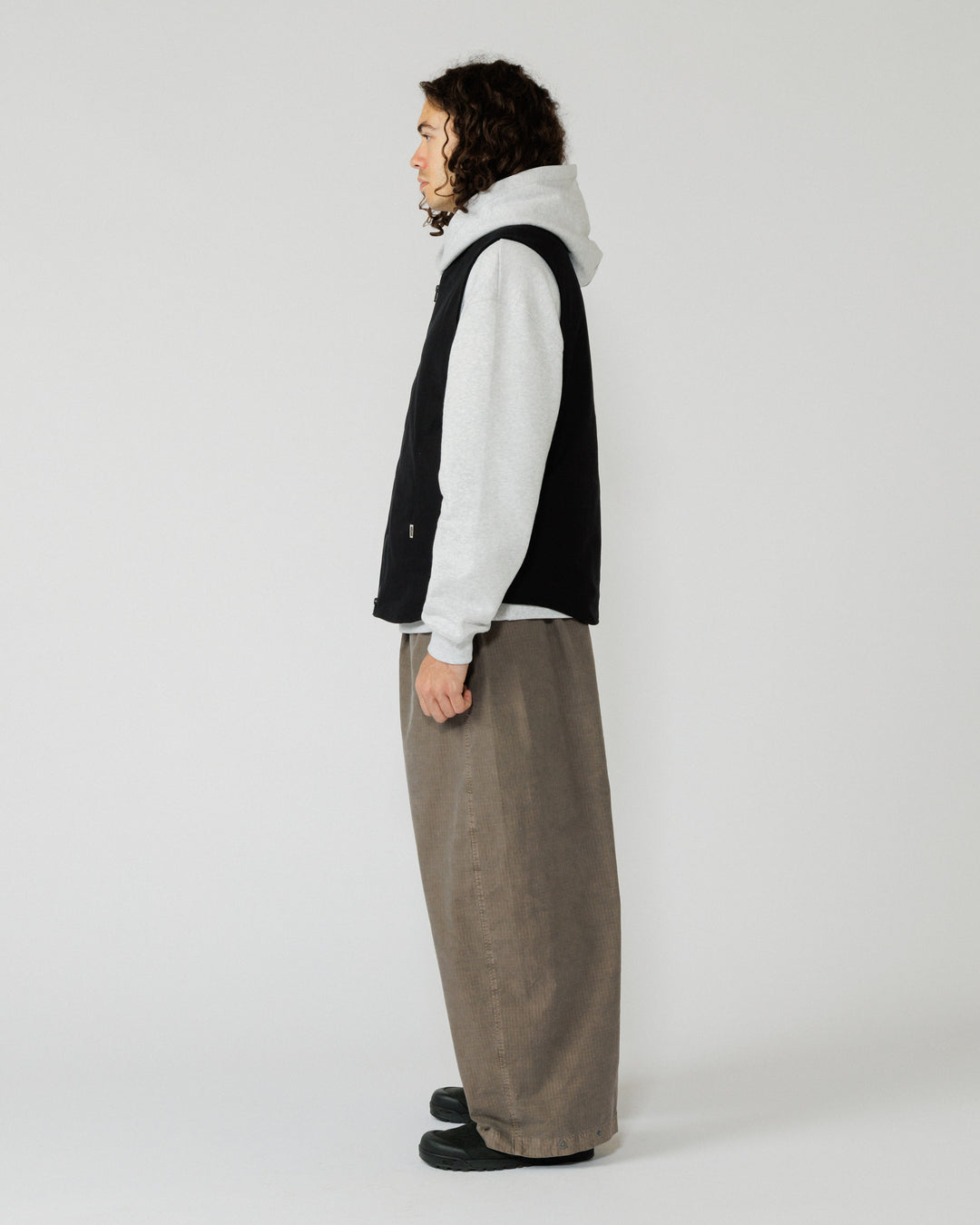 Moleskin Mill Vest - Black