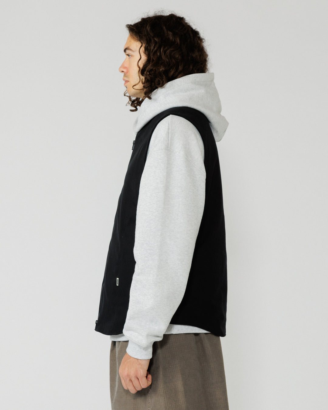 Moleskin Mill Vest - Black