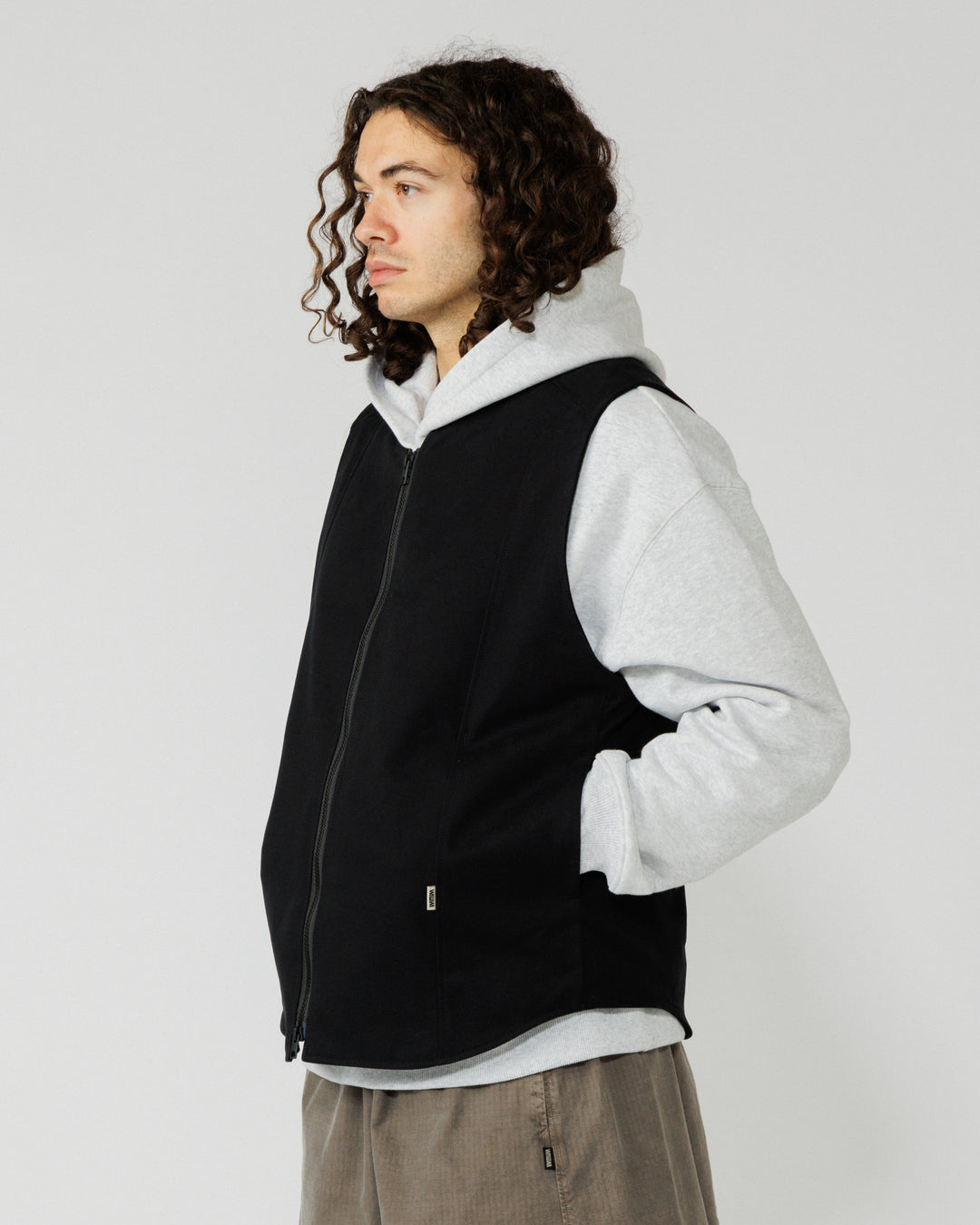 Moleskin Mill Vest - Black