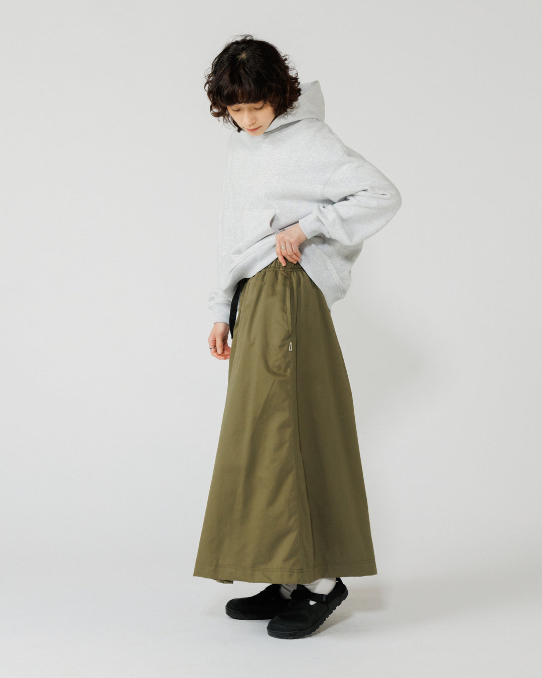Moleskin Ayla Skirt V2 - Khaki Green