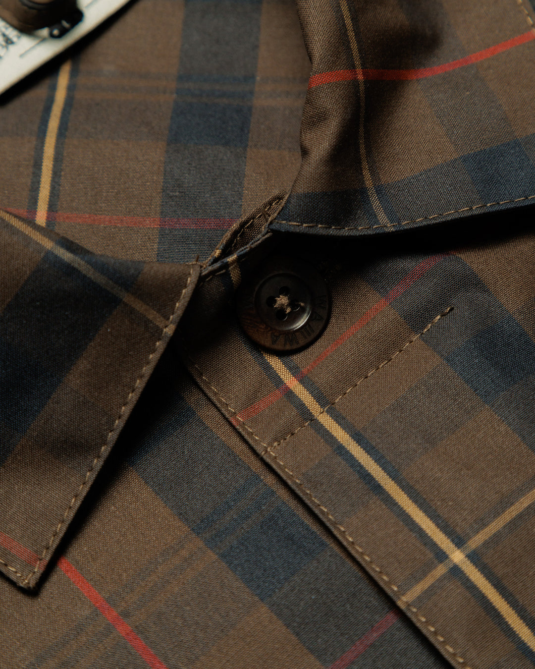 Nell Overshirt & Hood Set - Brown Check
