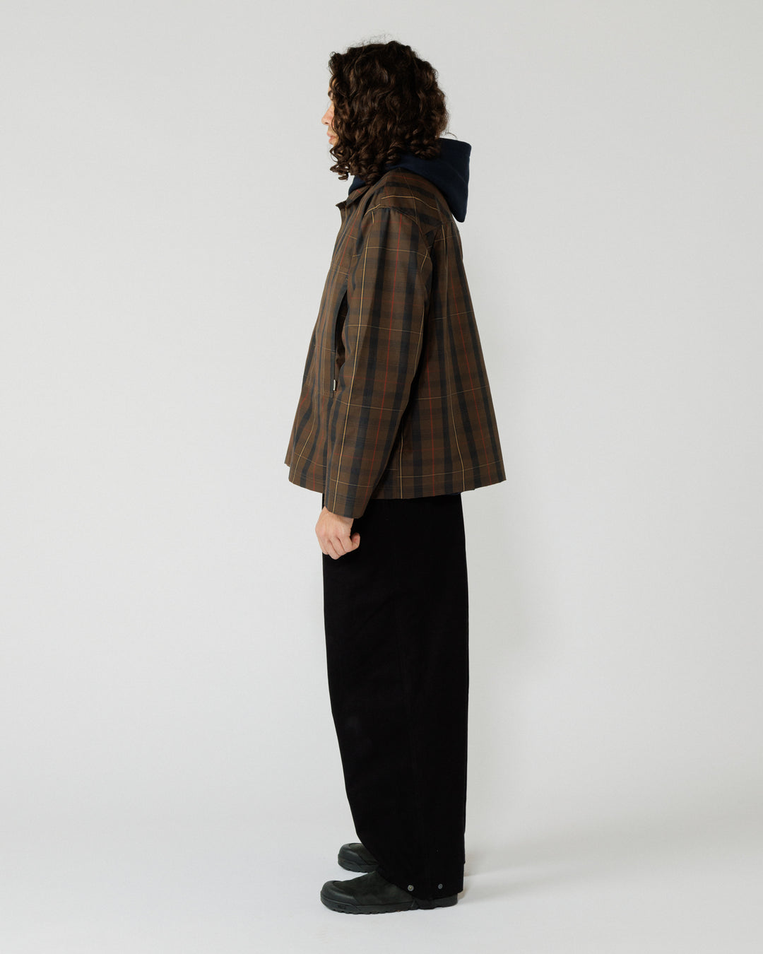 Nell Overshirt - Brown Check