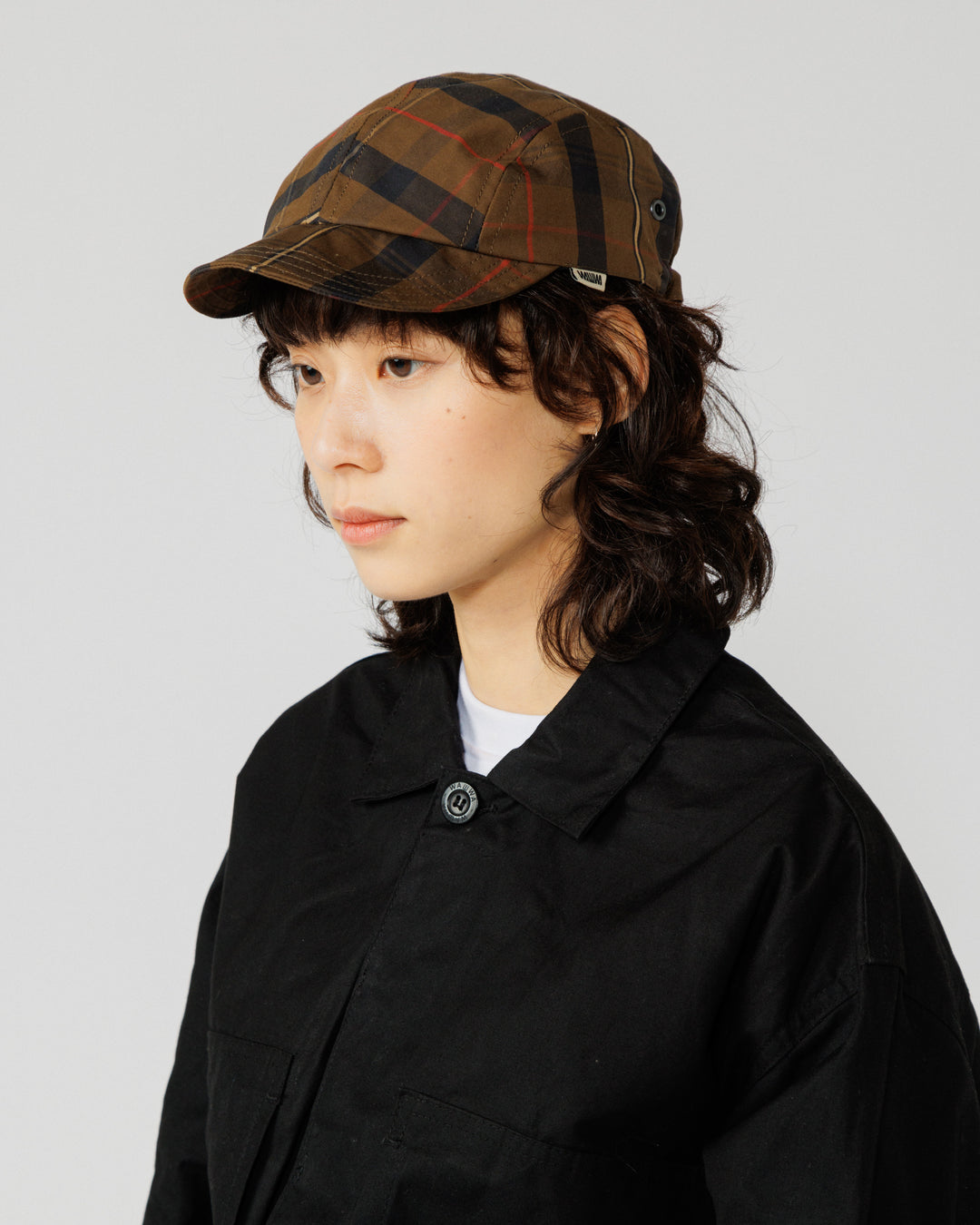 Oak Cap - Brown Check