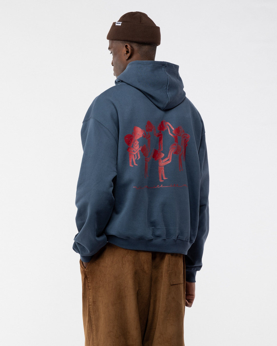 Linear Notion Hoody - Navy