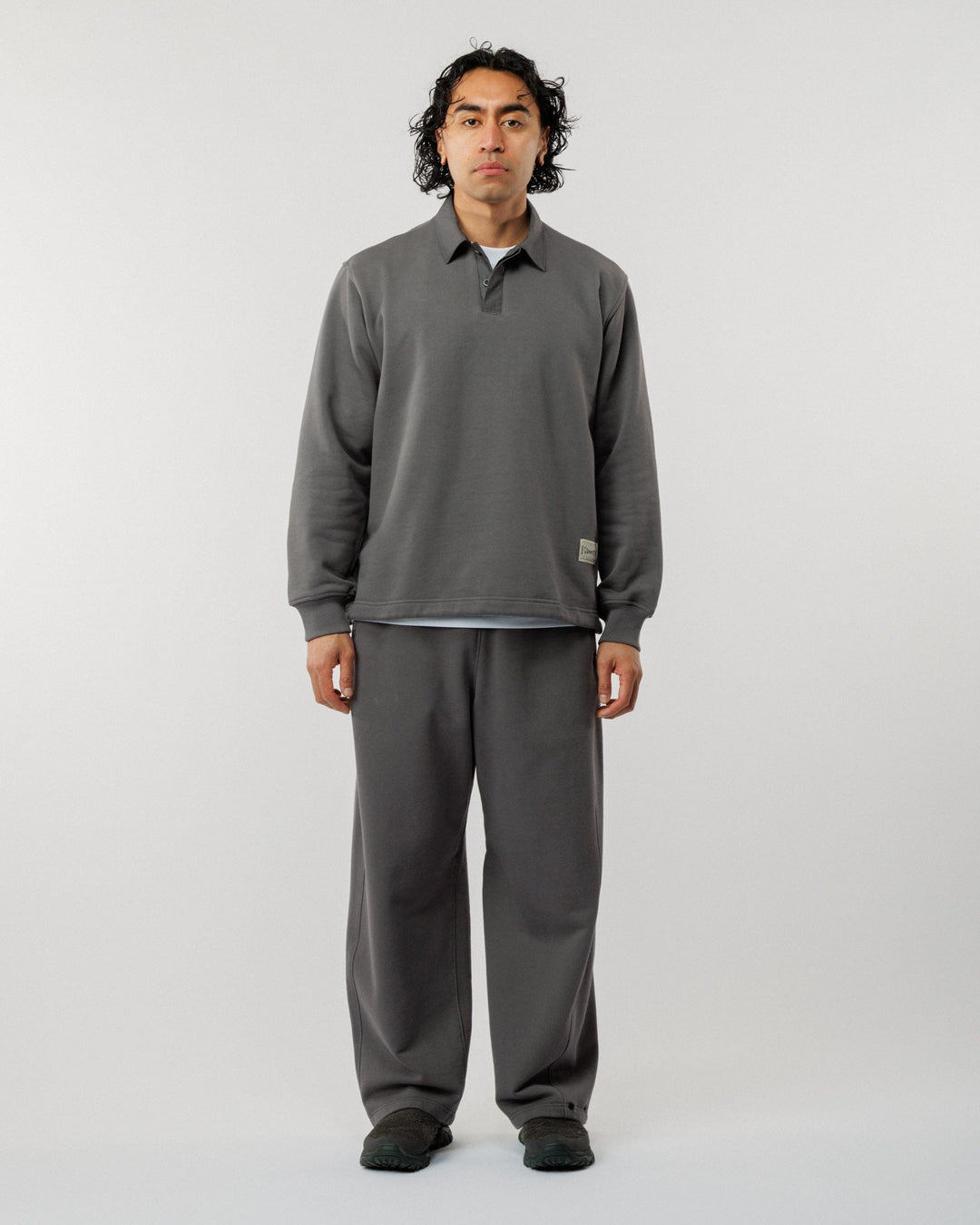 Ellis Rugby Sweatshirt - Slate