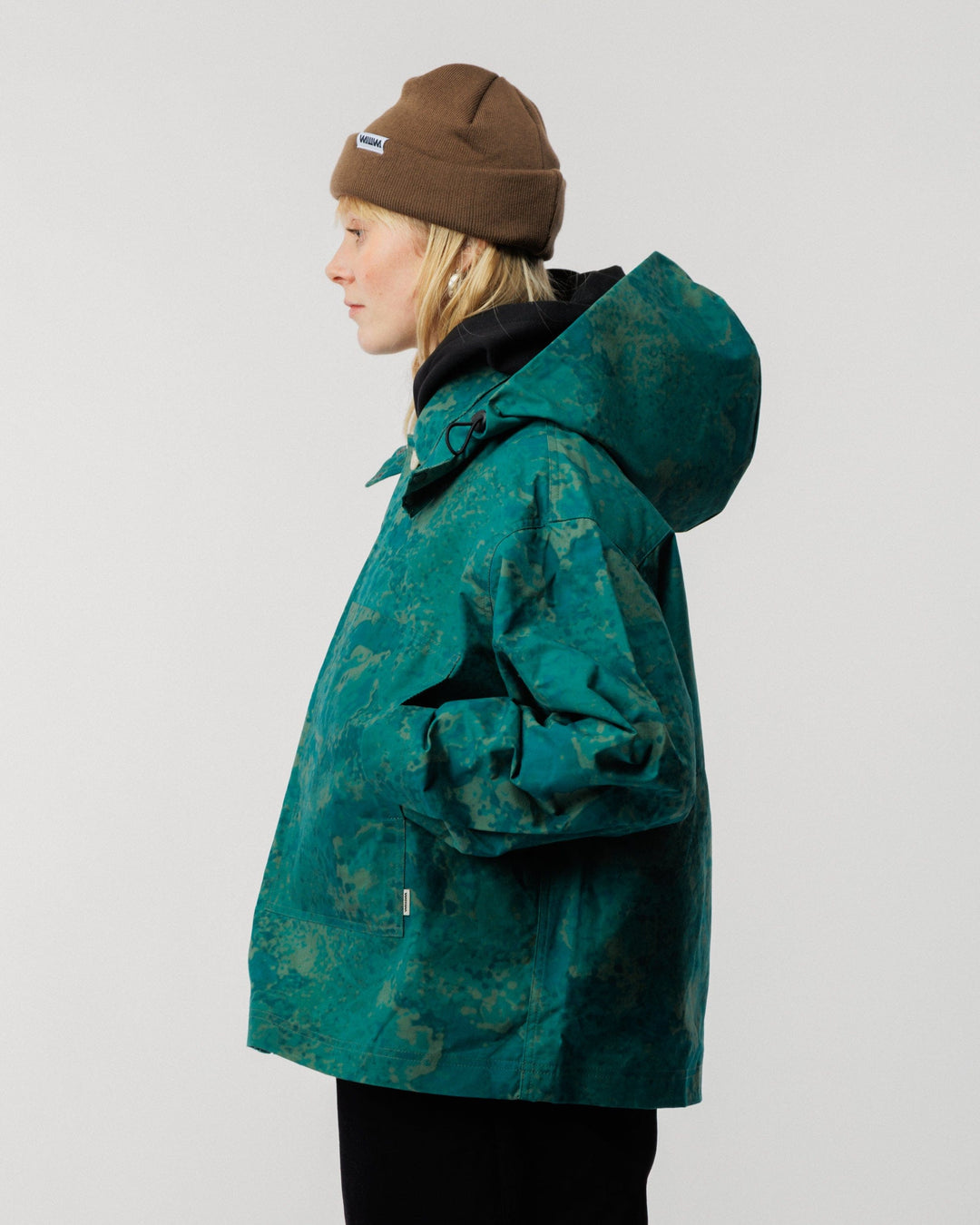 Nell Overshirt & Hood Set - Blue Ink