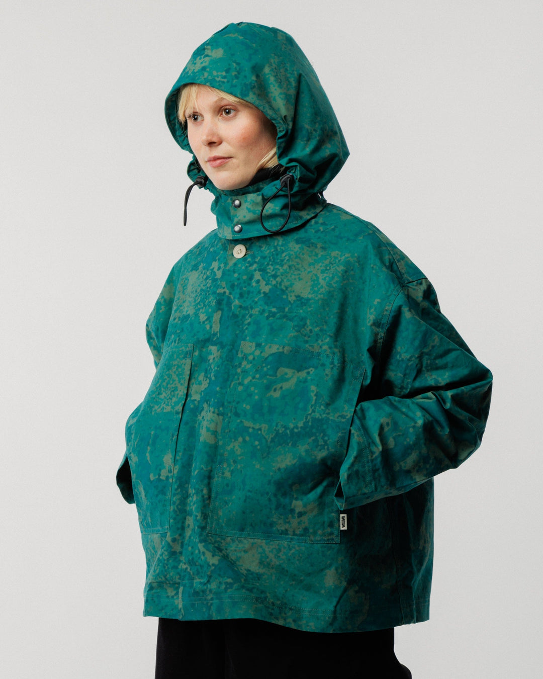 Nell Overshirt & Hood Set - Blue Ink