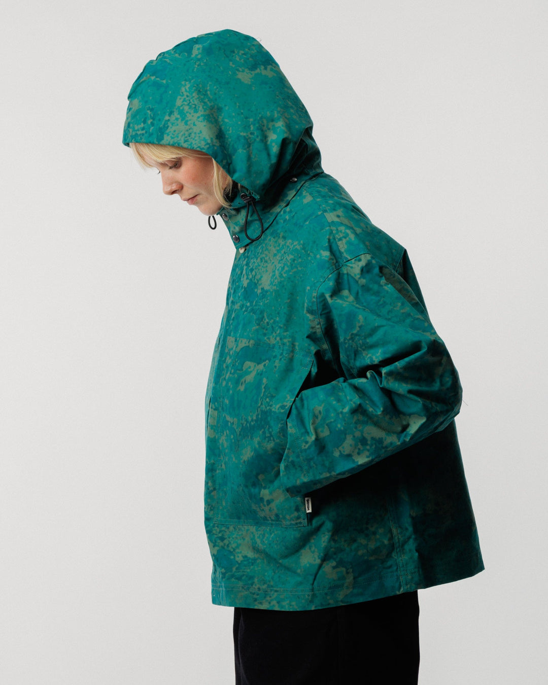 Nell Overshirt & Hood Set - Blue Ink