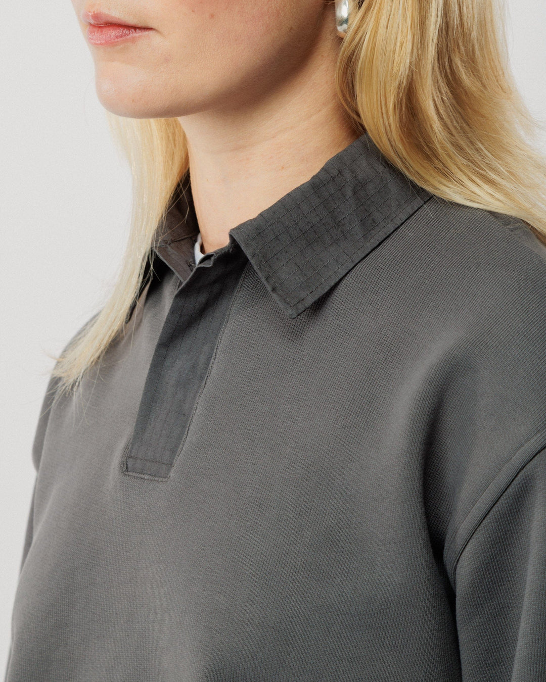 Ellis Rugby Sweatshirt - Slate