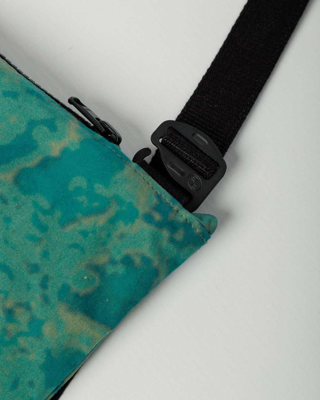 Mini Water Resistant Messenger Bag - Blue Ink