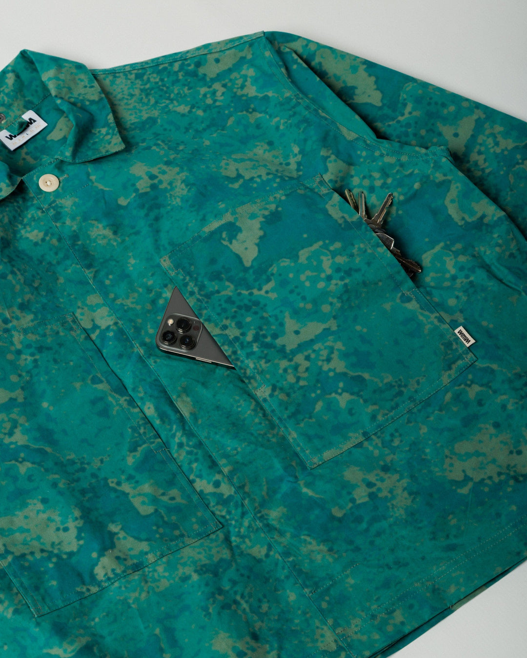 Nell Overshirt & Hood Set - Blue Ink