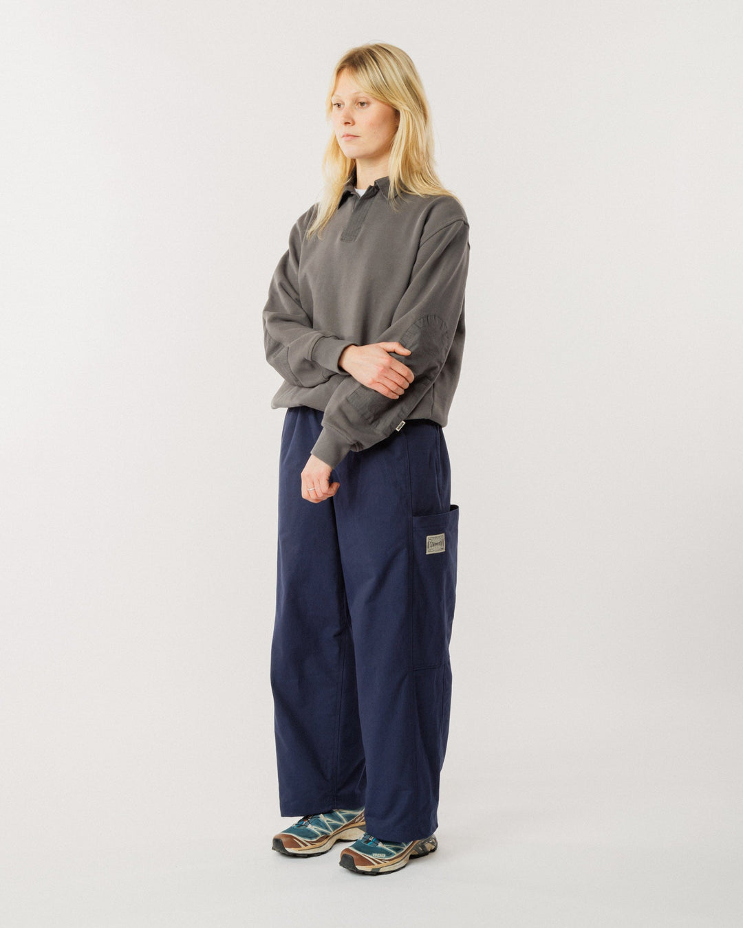 Dry Wax Studio Pant - Navy