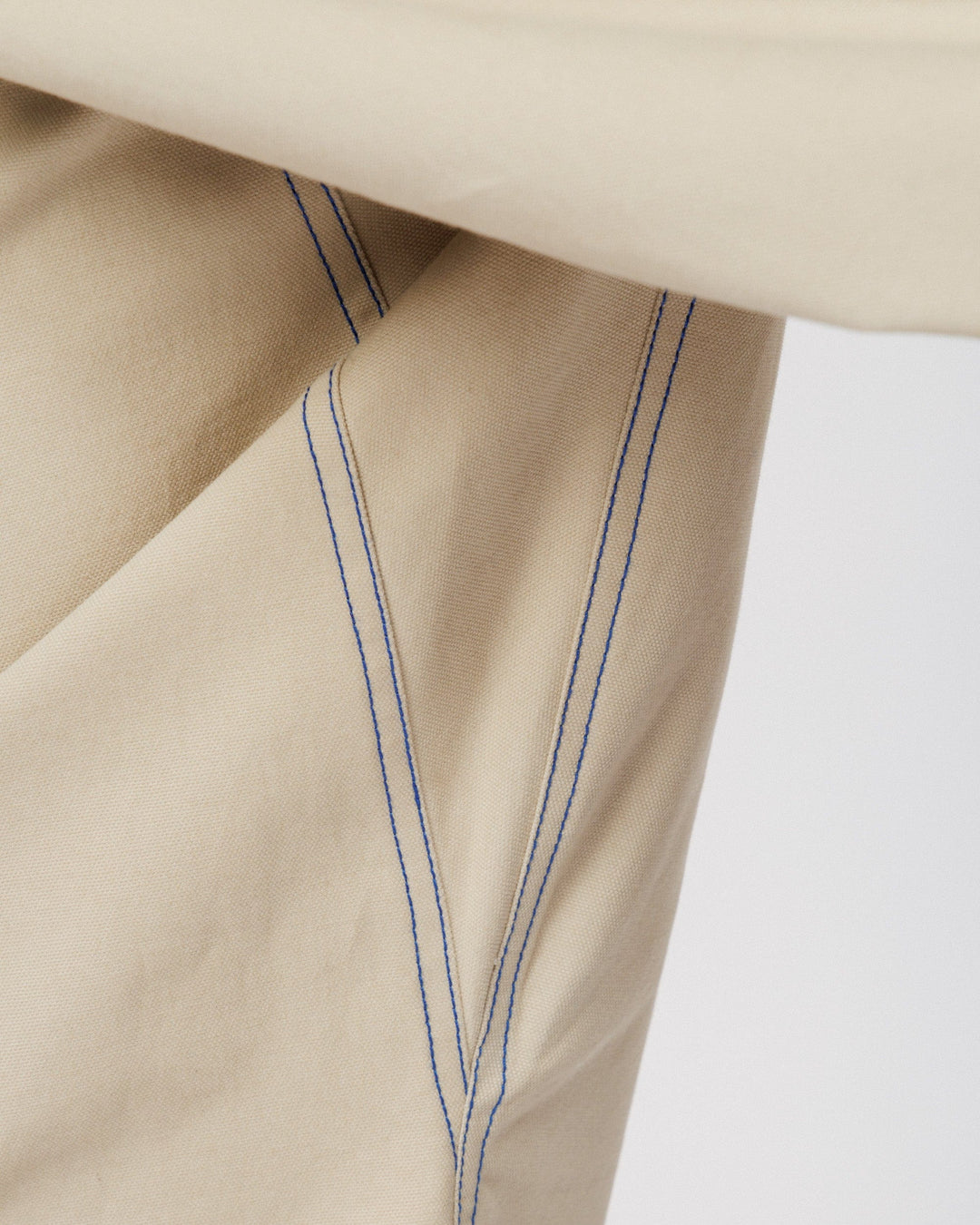 Zama Pant - Stone/Cobalt Contrast