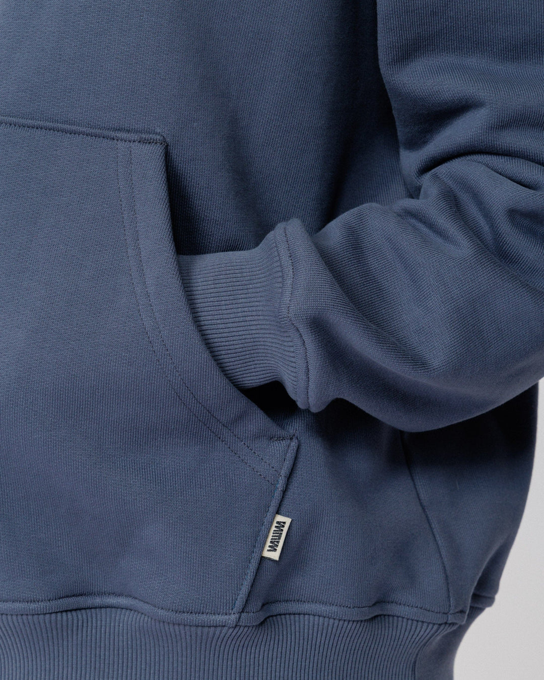 520 Organic Hoody - Washed Blue