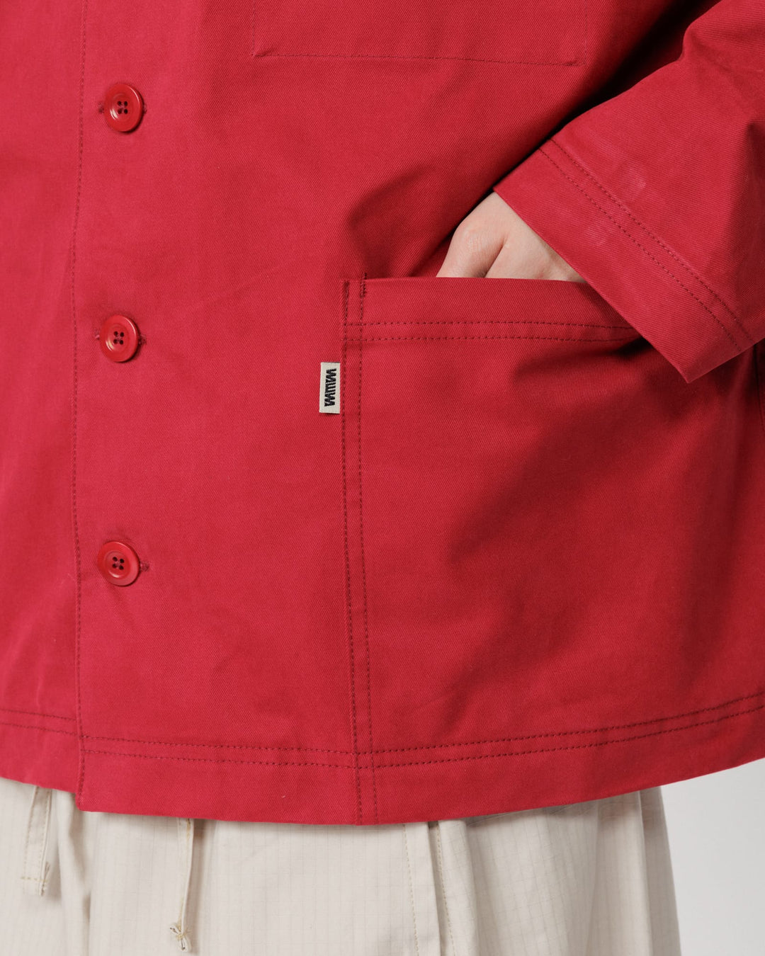 Mill Overshirt V2 - Maroon