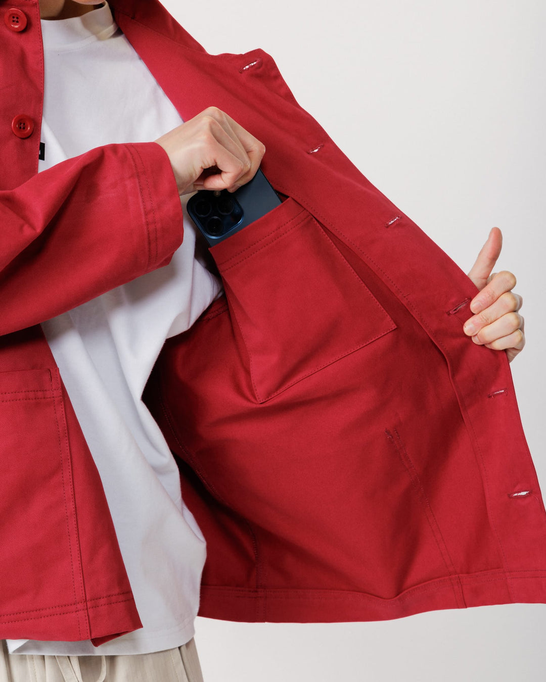 Mill Overshirt V2 - Maroon