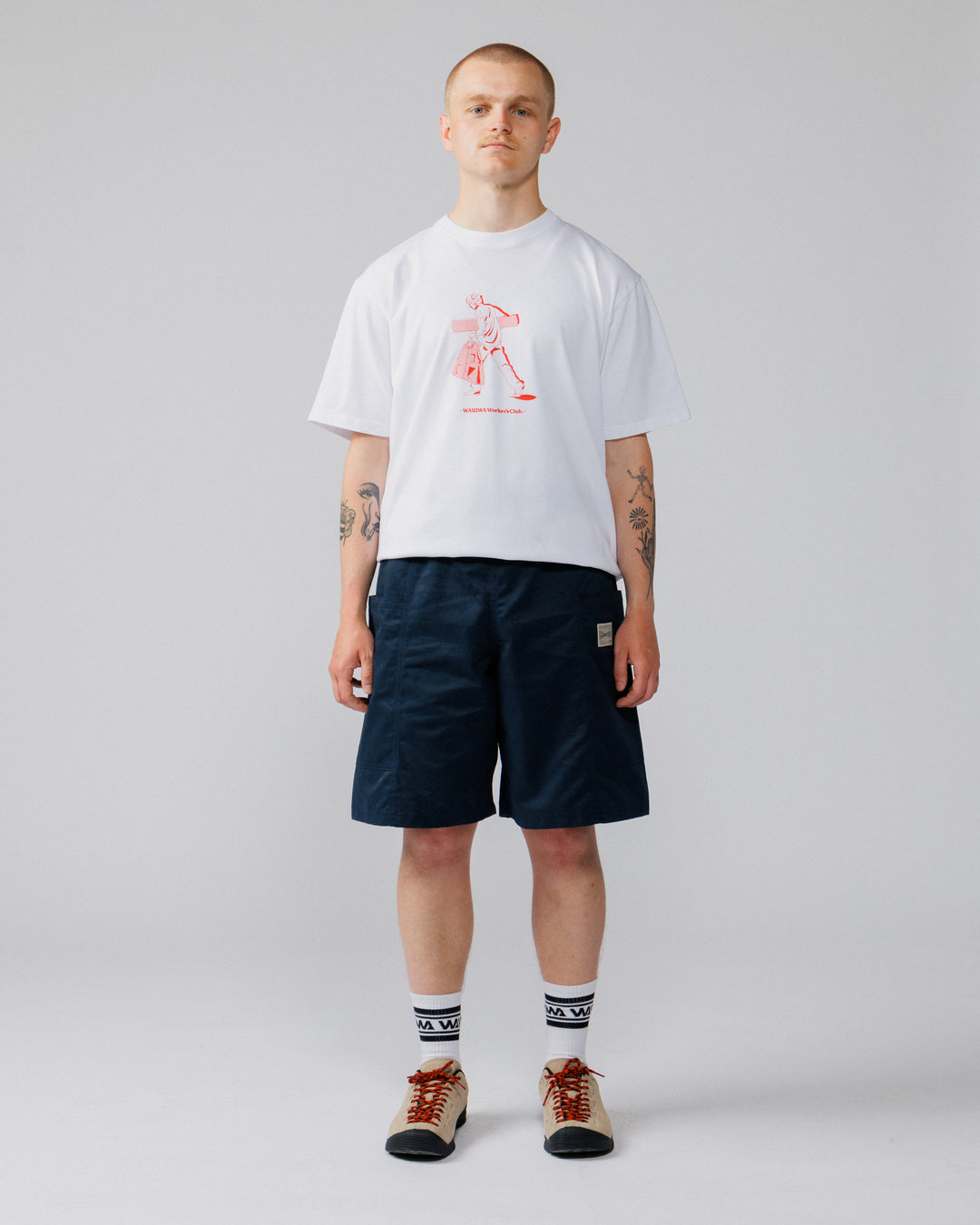 Twill Studio Shorts - Navy
