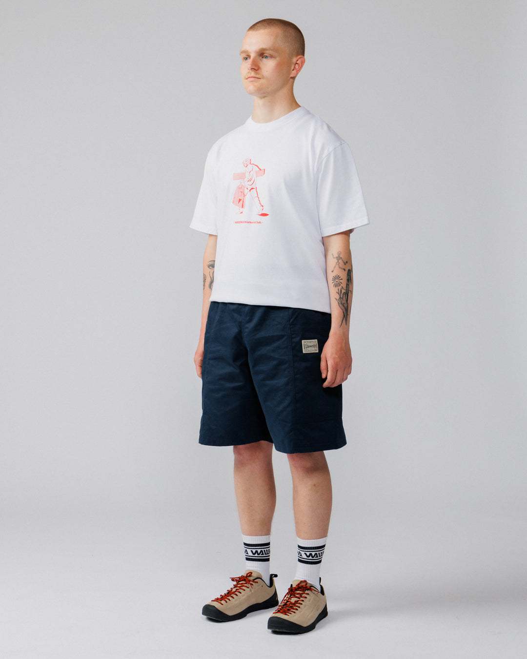 Twill Studio Shorts - Navy