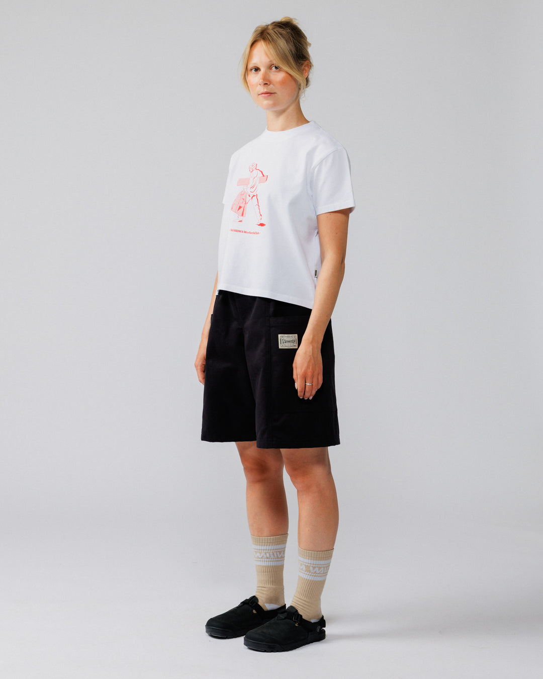 Twill Studio Shorts - Black