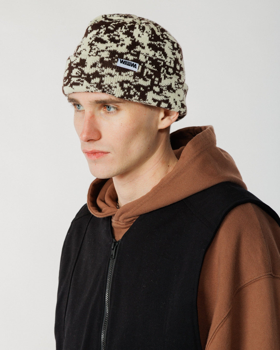 Barley Hat - Brown & Natural