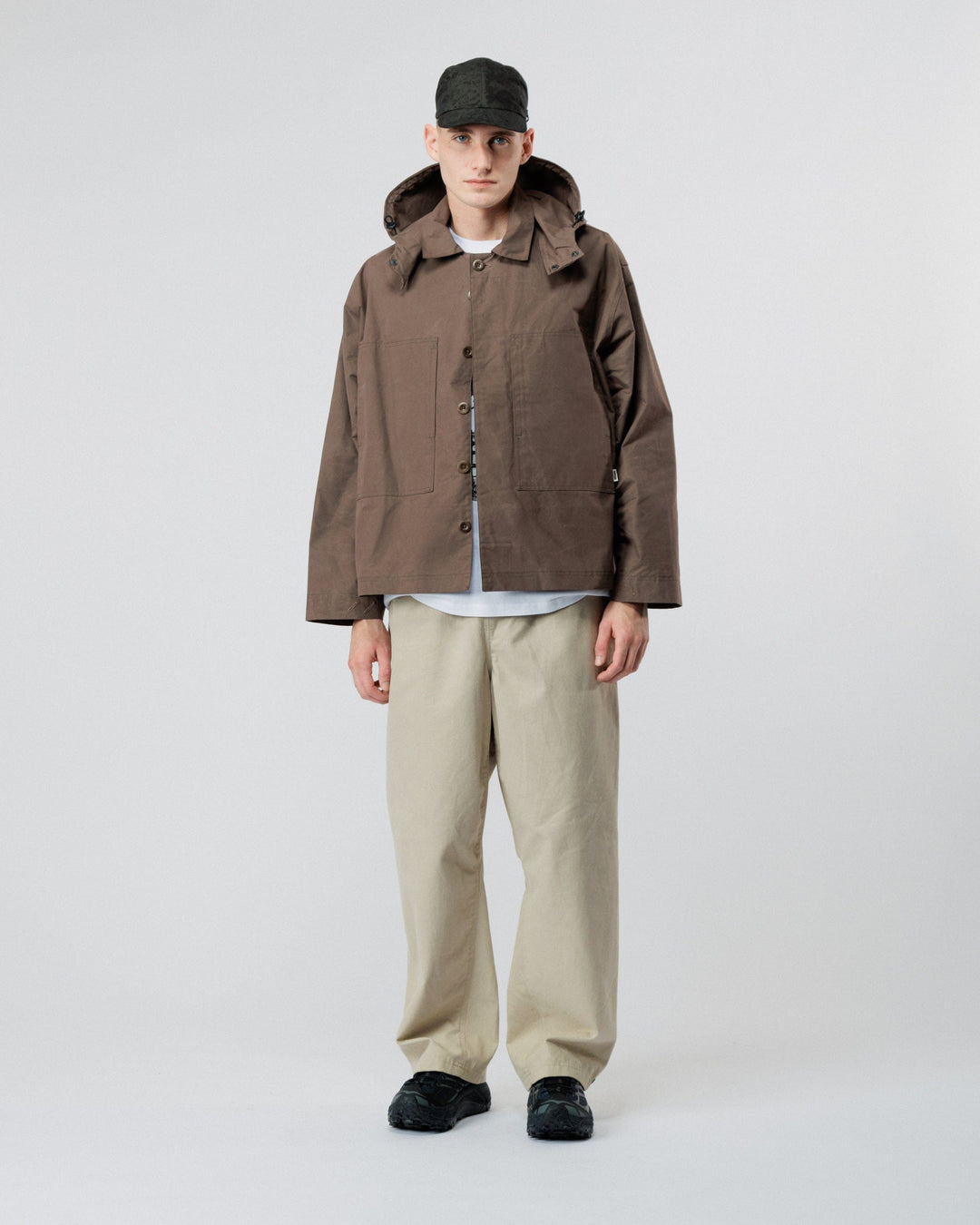 Detachable Hood - Bracken Brown