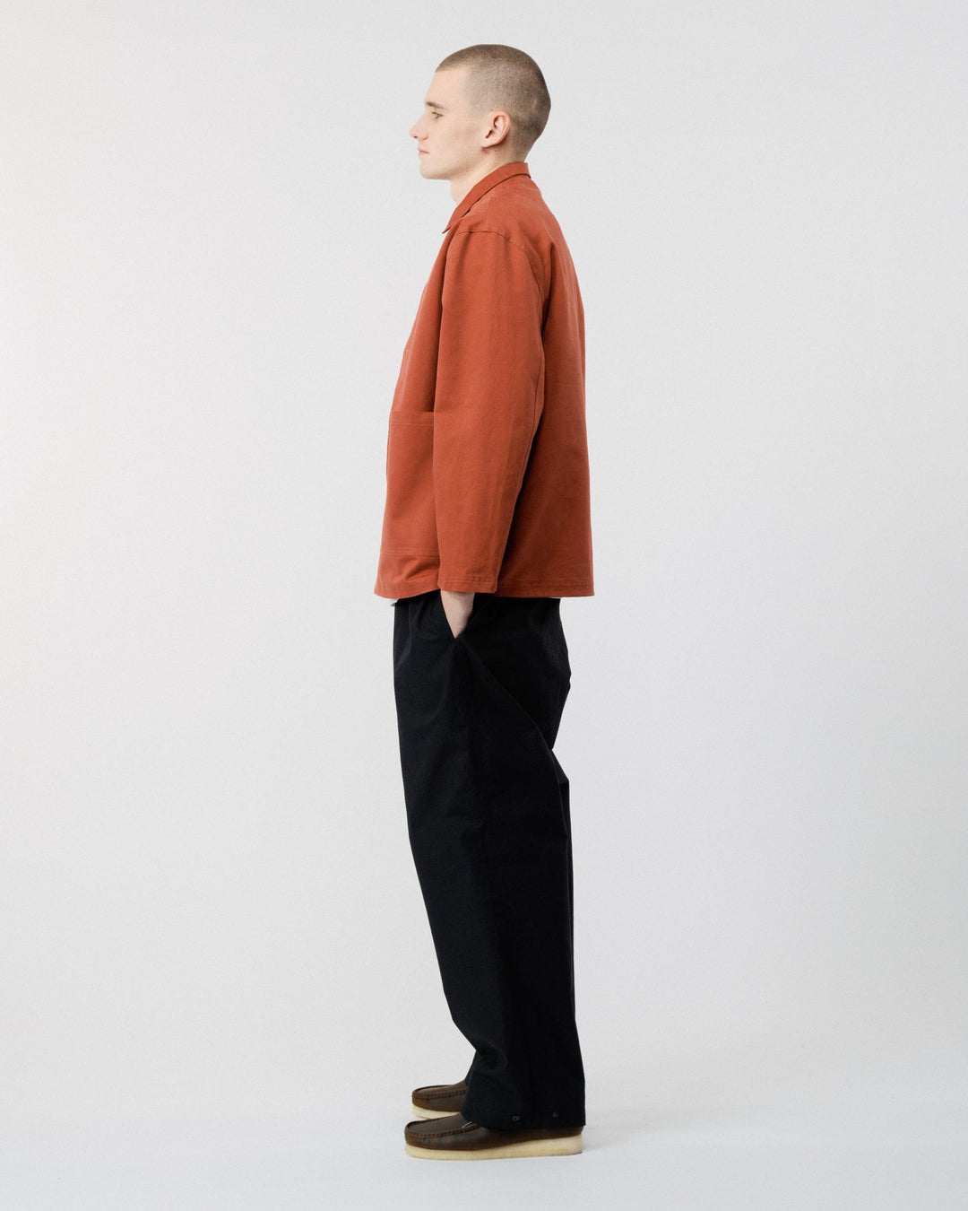 Mill Overshirt - Rust