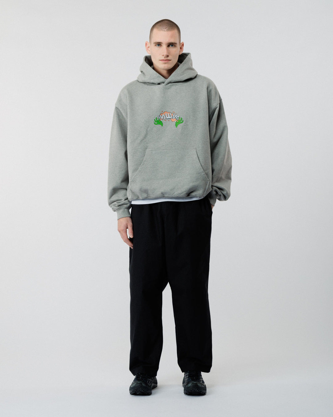 Caster Hoody - Grey Marl
