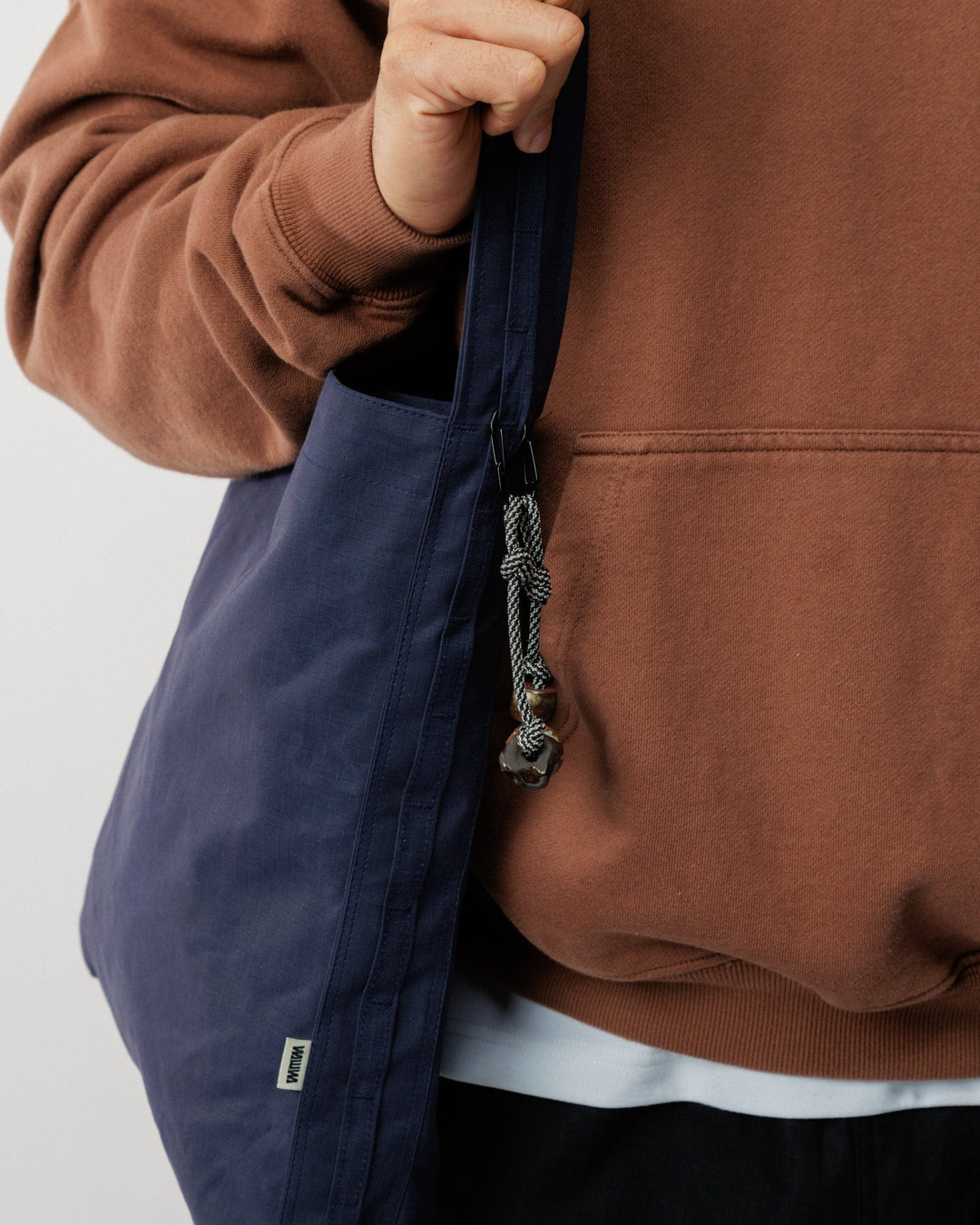 Water Resistant Bar Tack Tote - Petrol