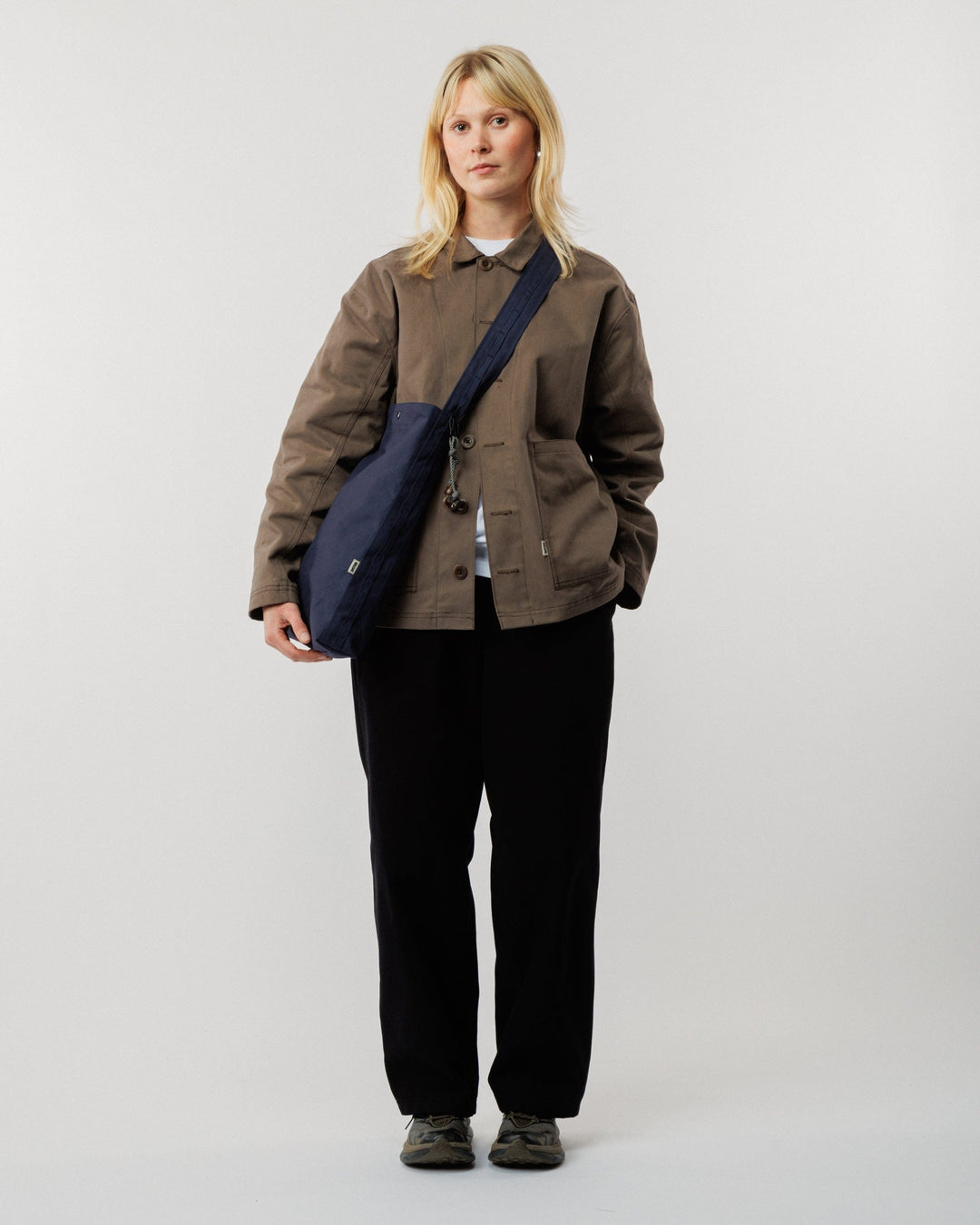 Water Resistant Bar Tack Tote - Petrol