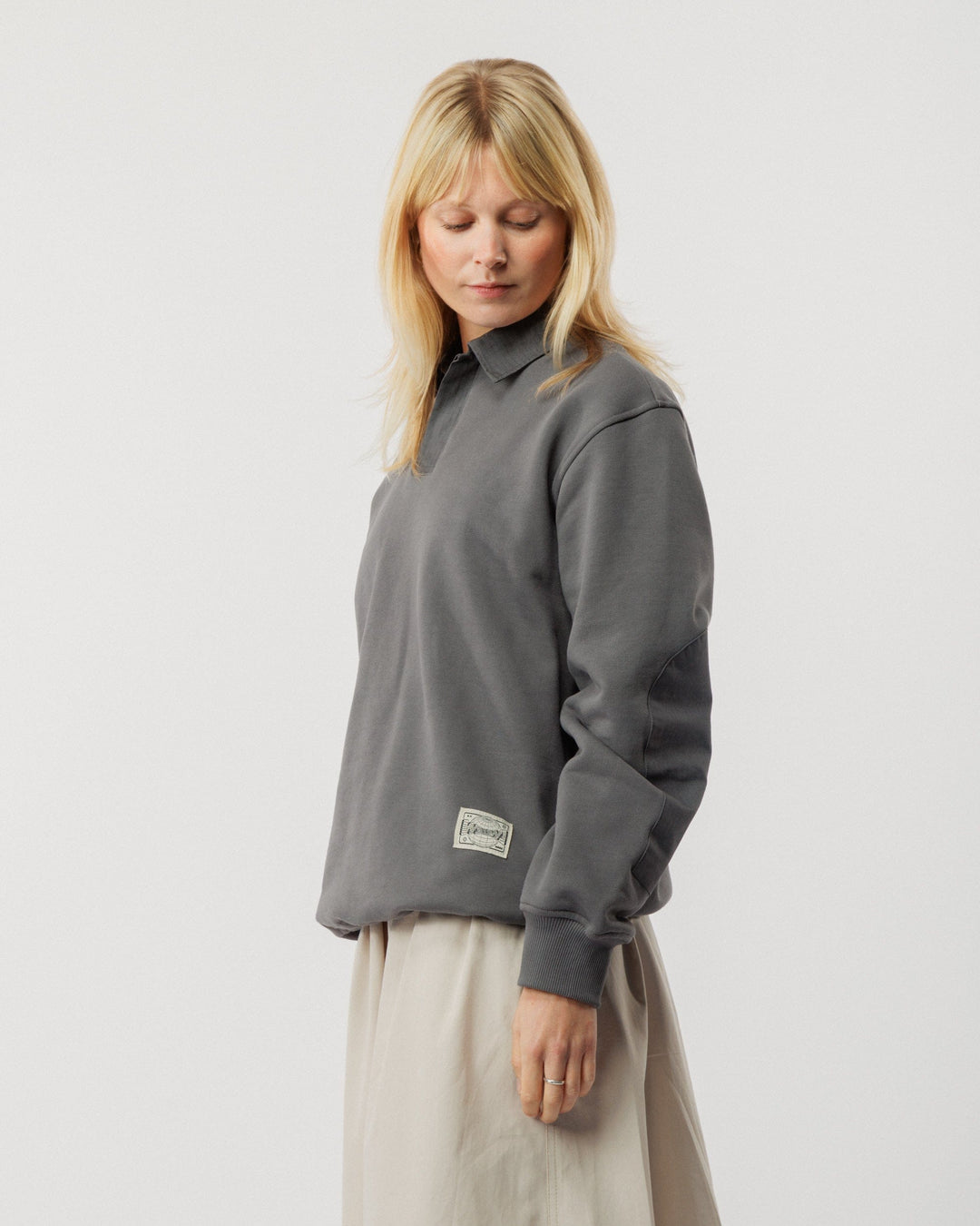 Ellis Rugby Sweatshirt - Slate