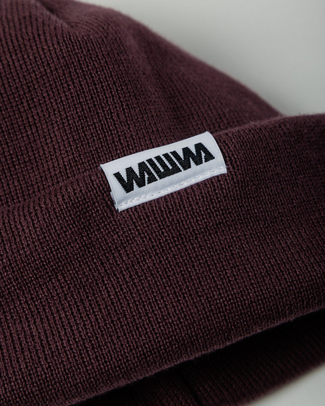 Mill Cotton Beanie - Aubergine