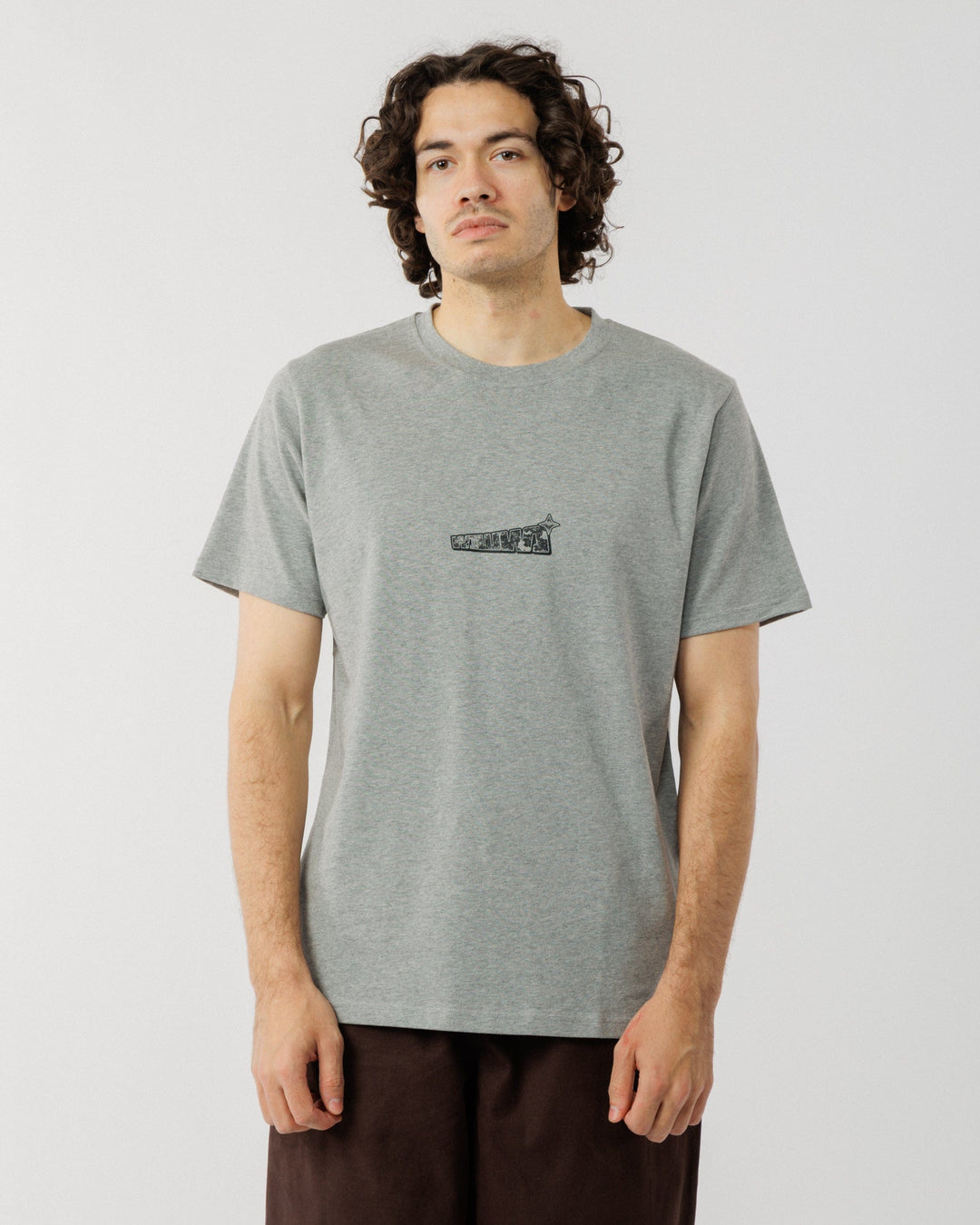Worldwide T-Shirt - Grey Marl