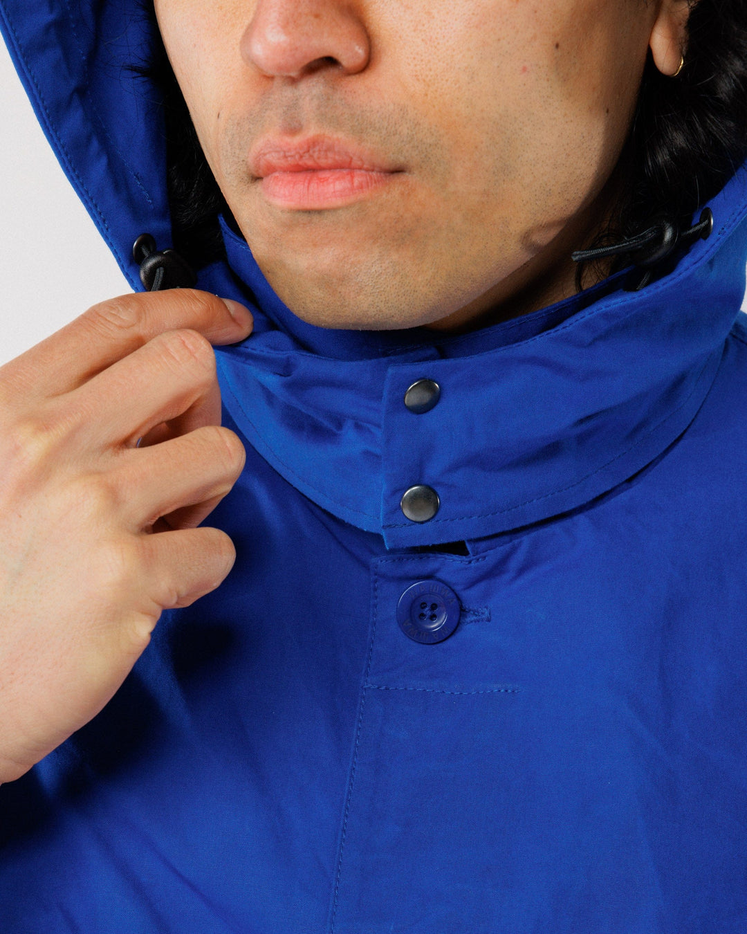 Nell Overshirt & Hood Set - Cobalt Blue