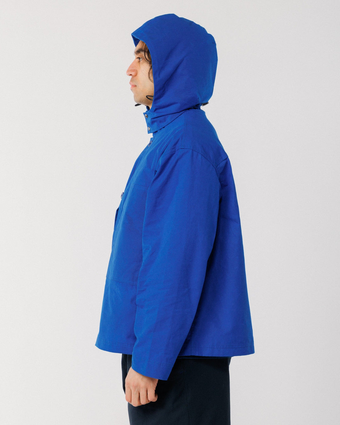 Nell Overshirt & Hood Set - Cobalt Blue