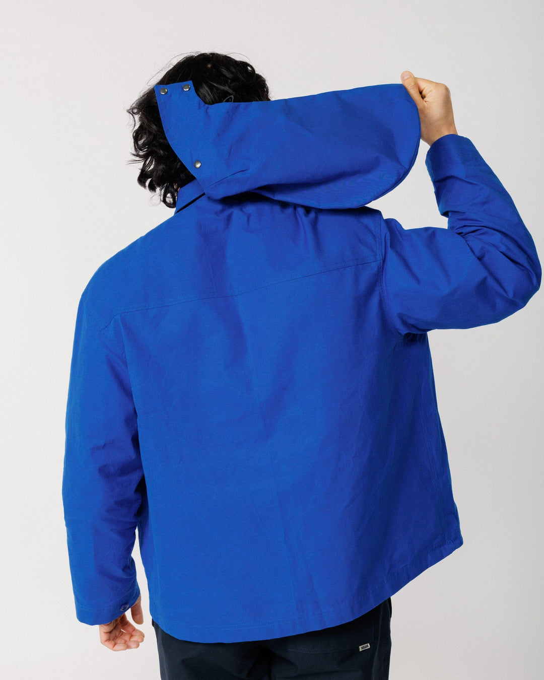 Nell Overshirt & Hood Set - Cobalt Blue