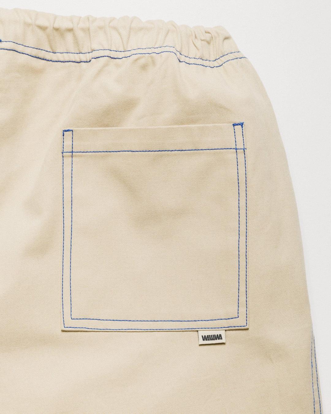 Zama Pant - Stone/Cobalt Contrast