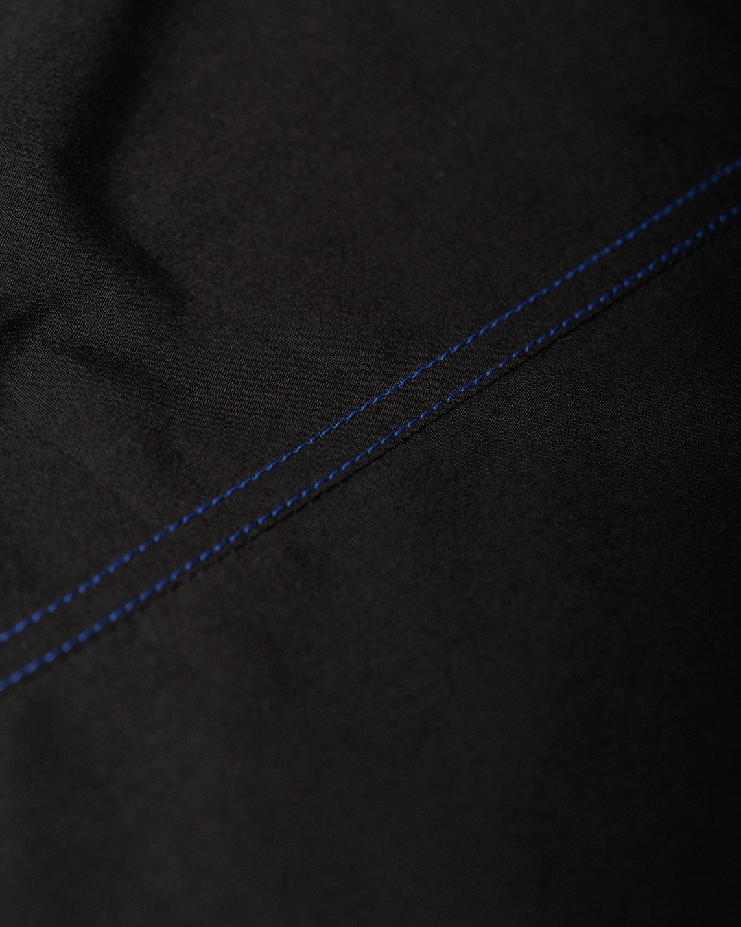 Ayla Poplin Skirt - Black/Cobalt Blue