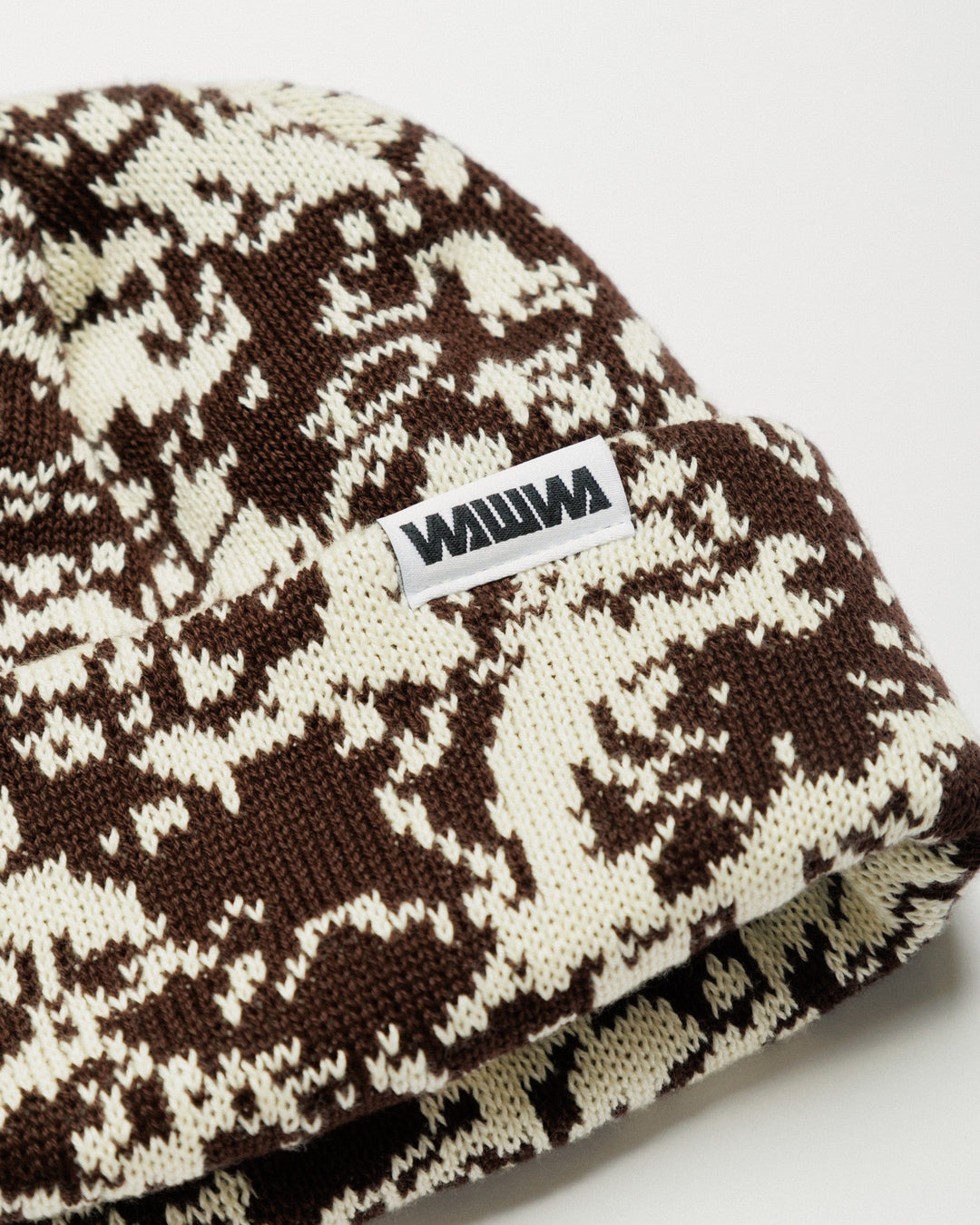 Barley & Hat Scarf Gift Set - Brown & Natural