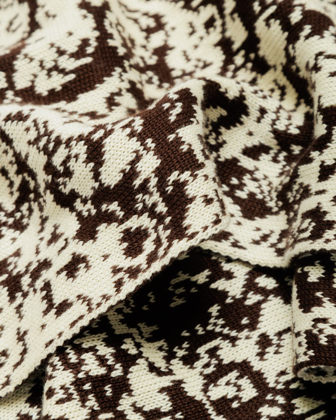 Barley Scarf - Brown & Natural