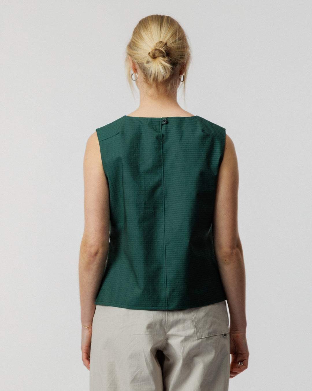 Aimee Ripstop Top- Pine